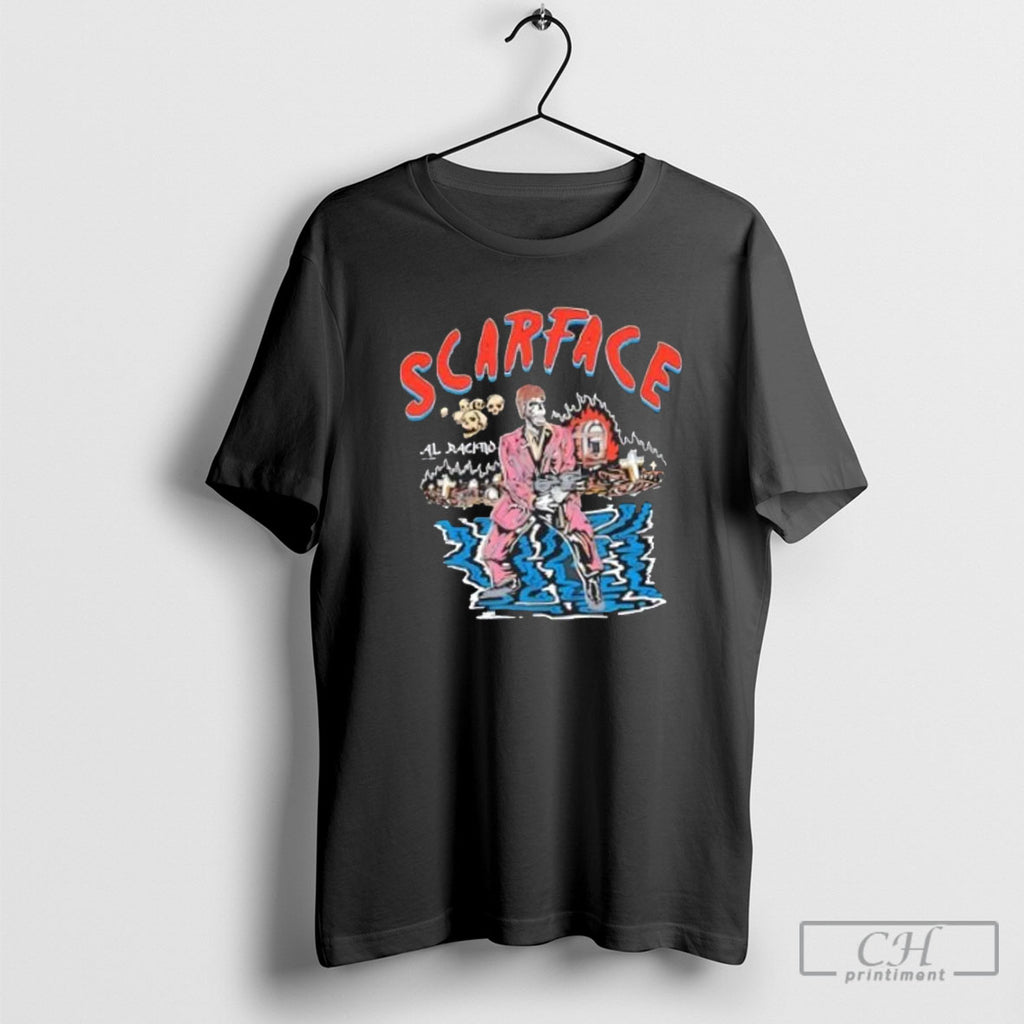 Scarface Al Pacino Skeleton T-Shirts, Hoodie, Sweatshirt | InkRitualCo.com