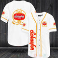 FASHION Schaefer Beer Baseball Jerseys Botton Shirt