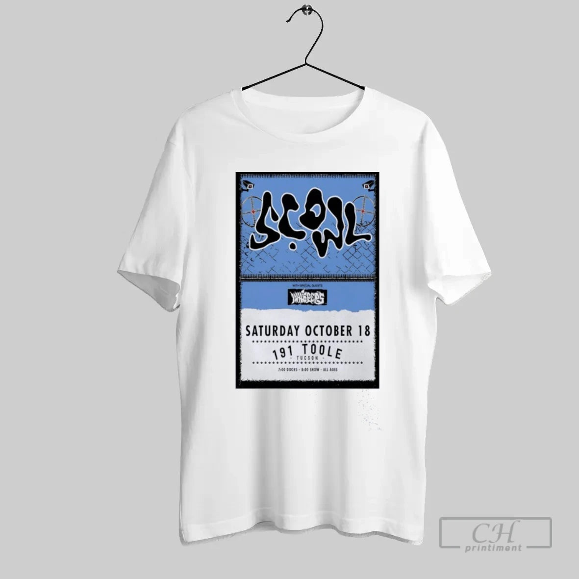 Scowl 191 Toole Tucson 2025 T-Shirts, Hoodie, Sweatshirt | InkRitualCo.com
