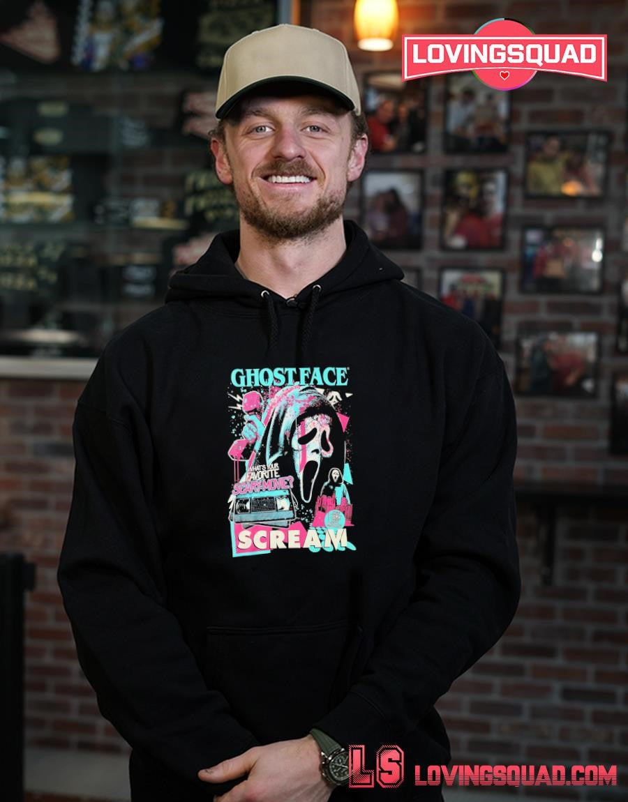 Scream Ghostface what’s your favorite scary movie T-shirt