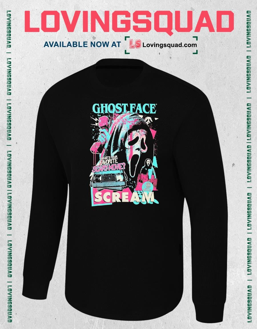 Scream Ghostface what’s your favorite scary movie T-shirt