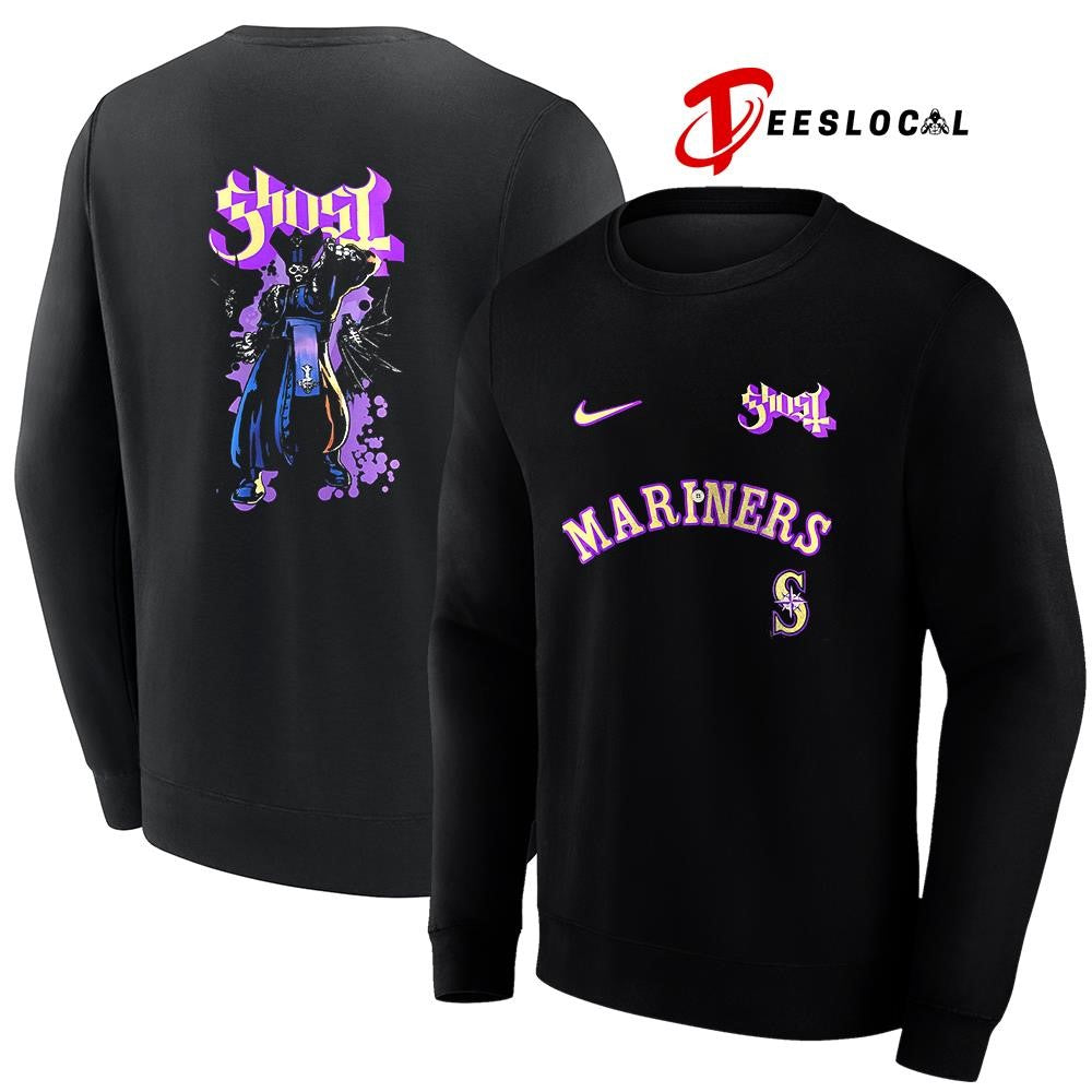 Seattle Mariners MLB Ghost Band world tour art shirt