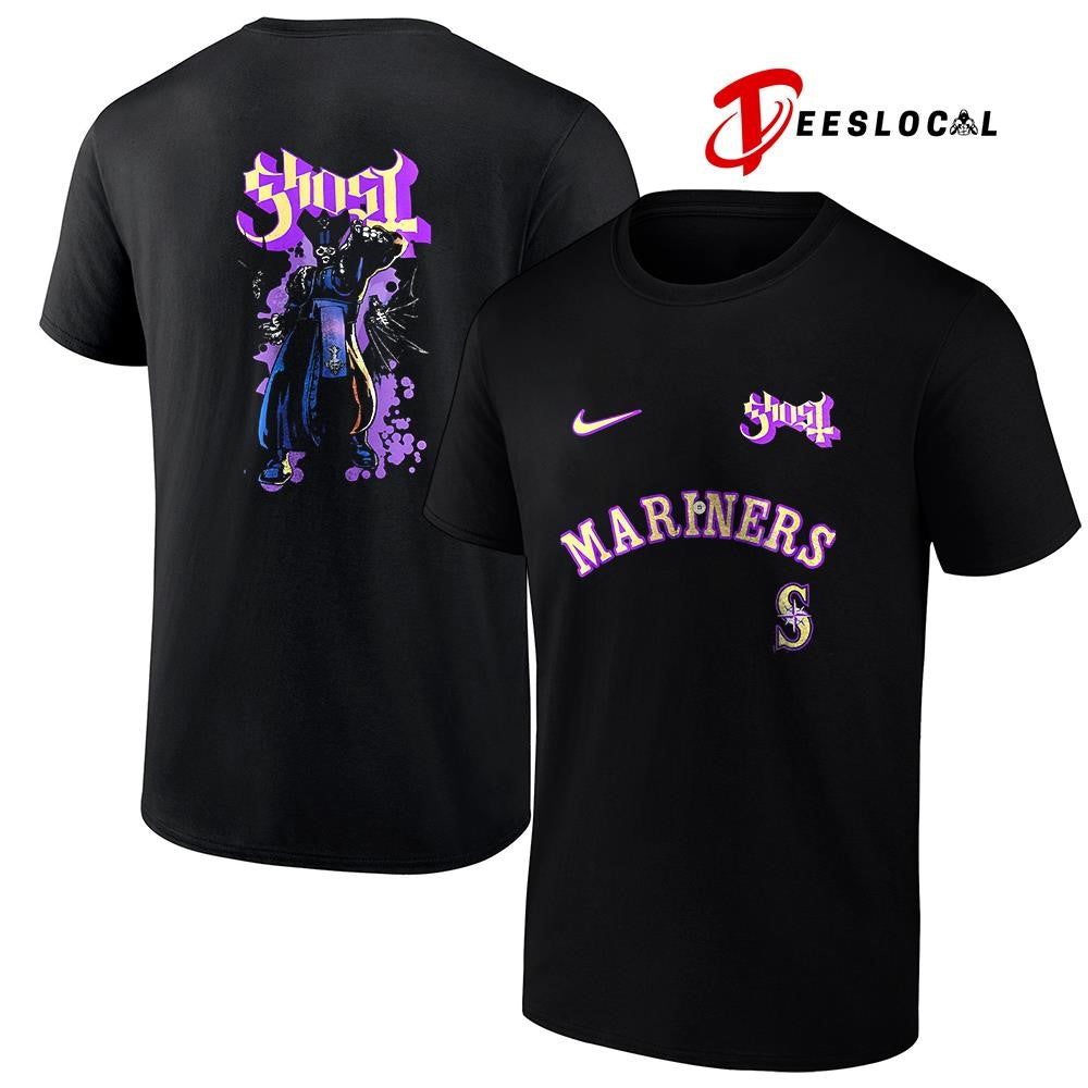 Seattle Mariners MLB Ghost Band world tour art shirt