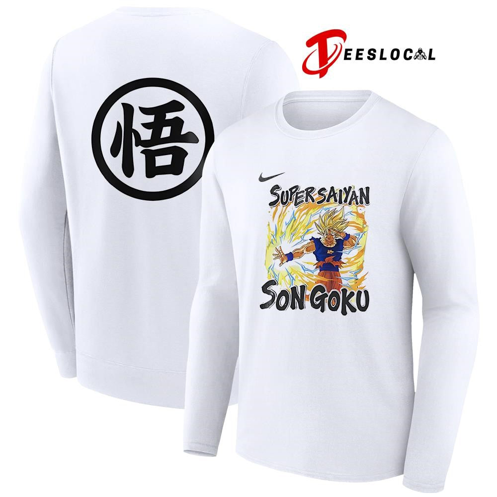 Seattle Mariners Son Goku Super Saiyan Japanese anime logo shirt