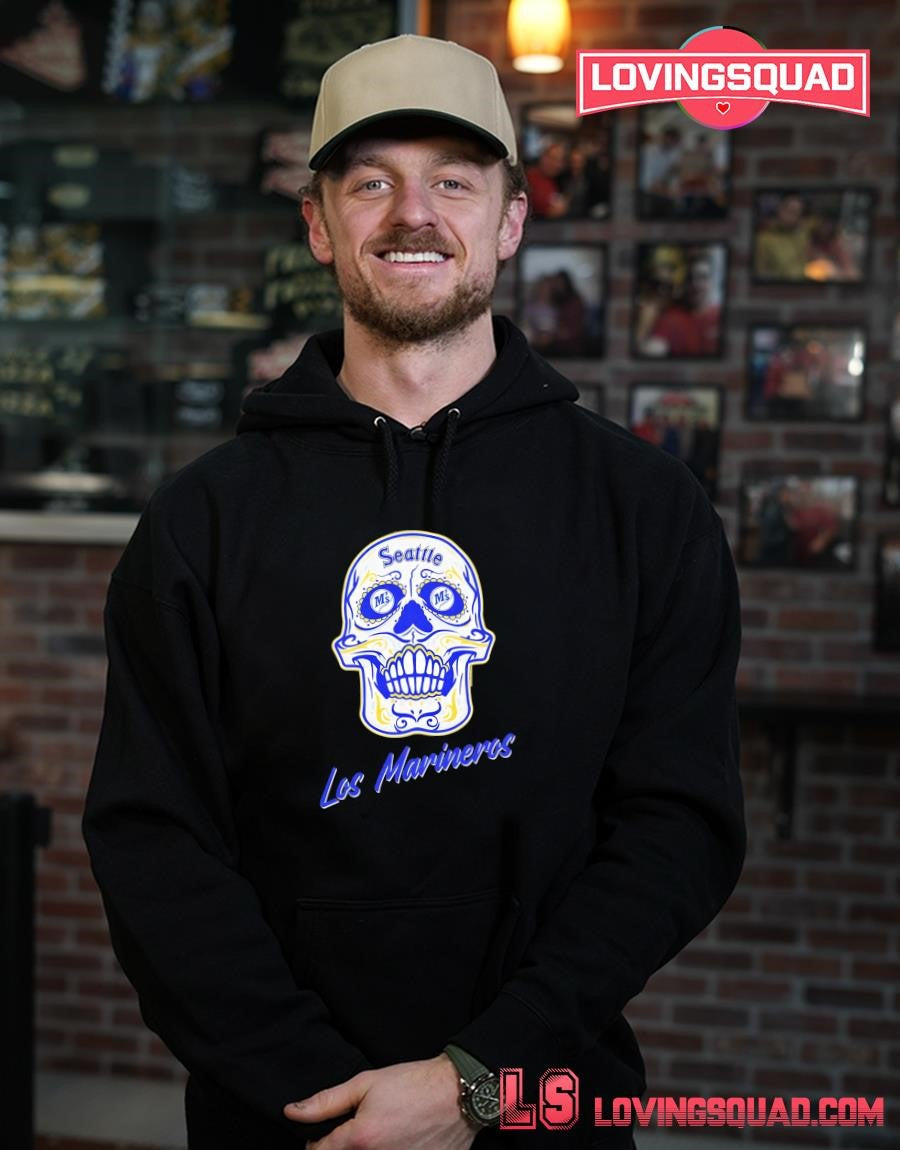 Seattle Mariners Sugar Skull T-Shirt