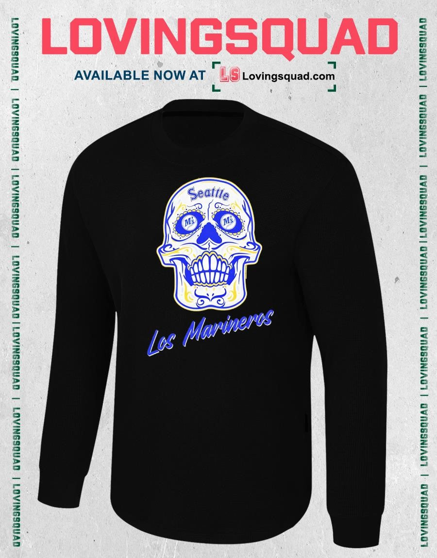 Seattle Mariners Sugar Skull T-Shirt