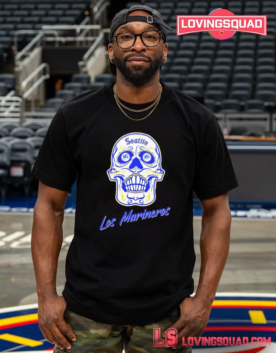 Seattle Mariners Sugar Skull T-Shirt