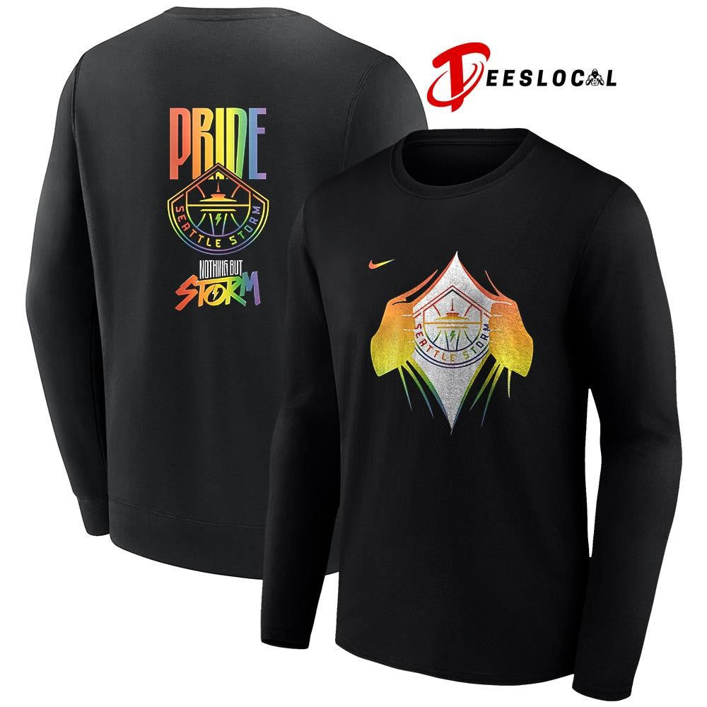 Seattle Storm x Pride nothing but Storm shirt