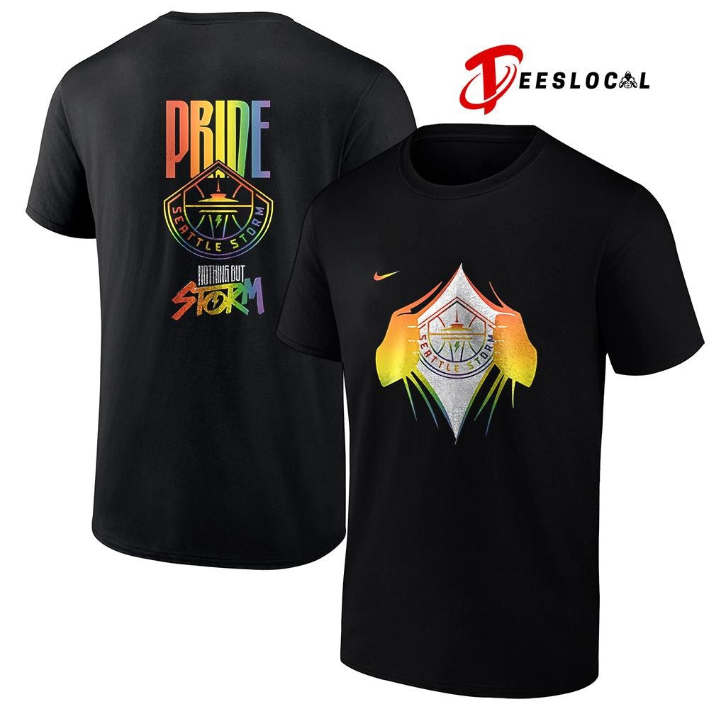 Seattle Storm x Pride nothing but Storm shirt