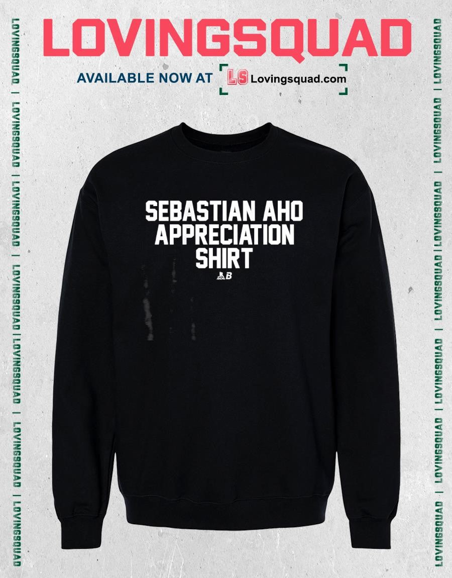 Sebastian Aho Appreciation Shirt NHL Hockey T-shirt