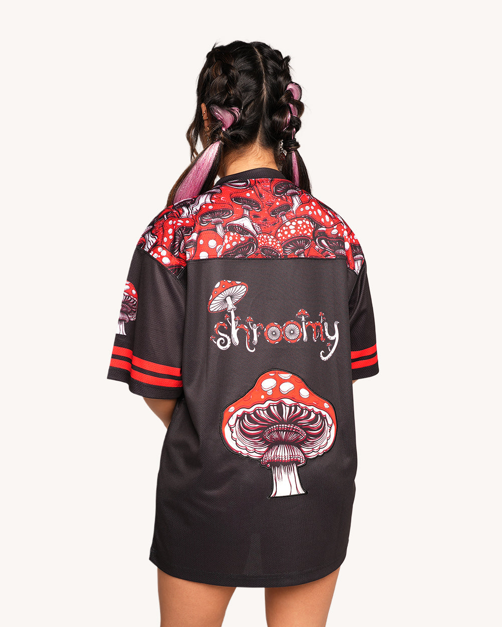 Secret of Life Mushroom Football Jersey
