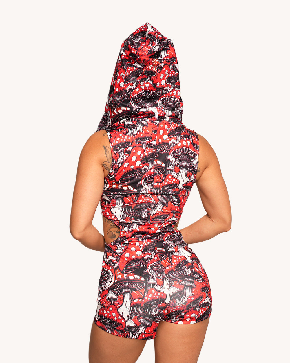 Secret of Life Mushroom Hooded Romper