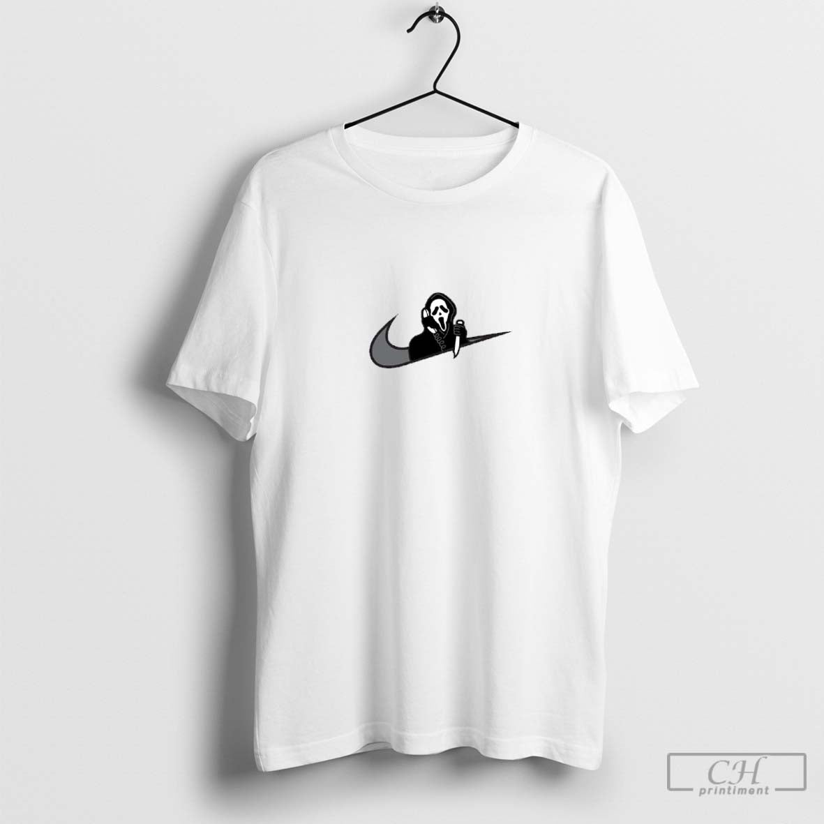 Selected Ghost Face Swoosh T-Shirts, Hoodie, Sweatshirt | InkRitualCo.com