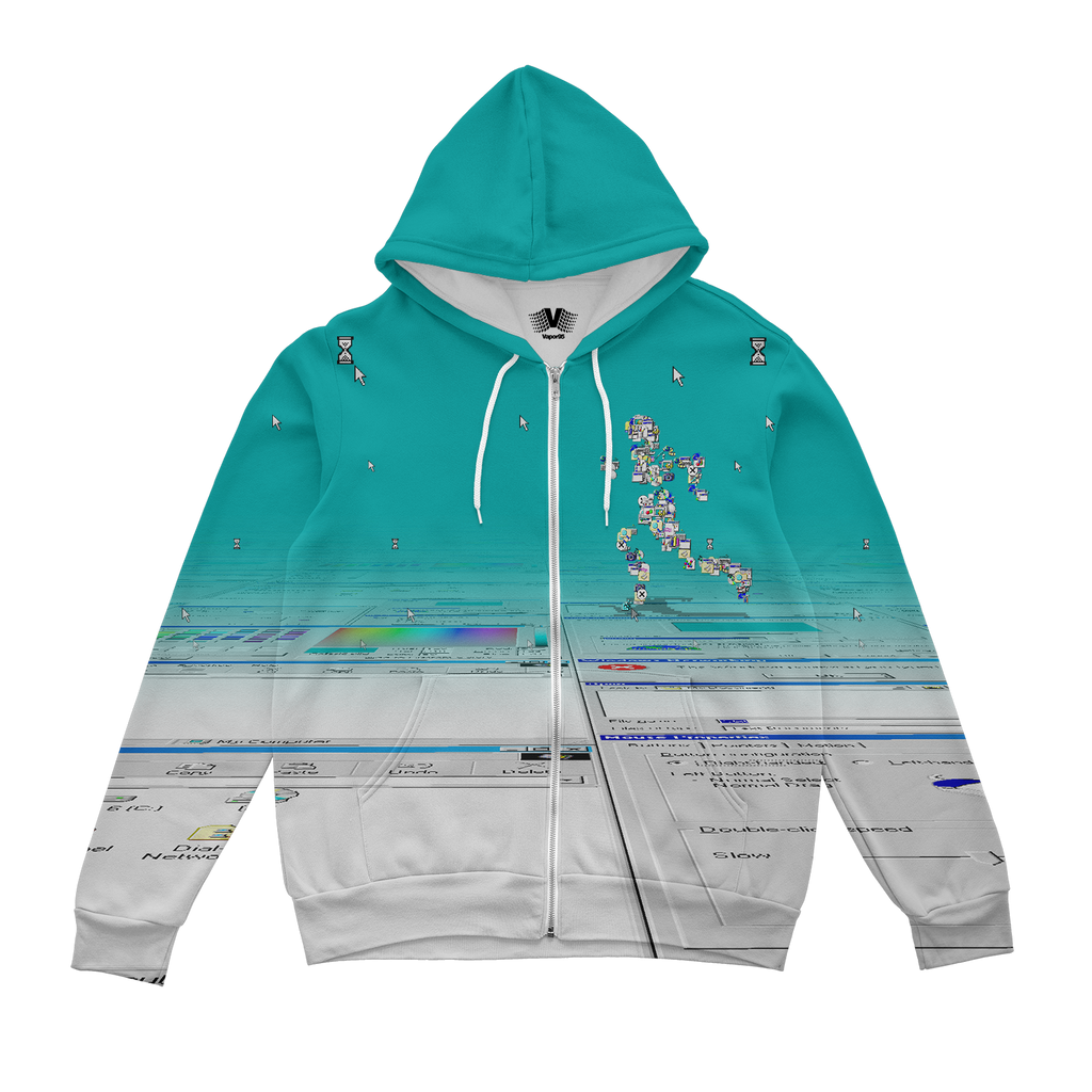 Self Manager Zip Up Hoodie