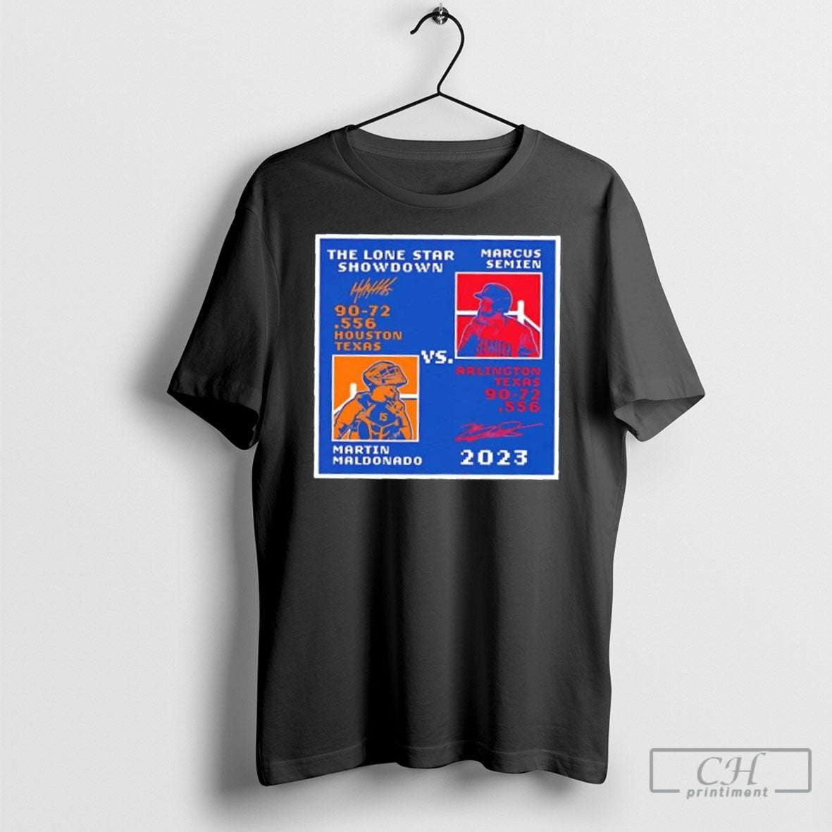 Semien Maldolado Lone Star Showdown Signatures T-Shirts, Hoodie, Sweatshirt | InkRitualCo.com