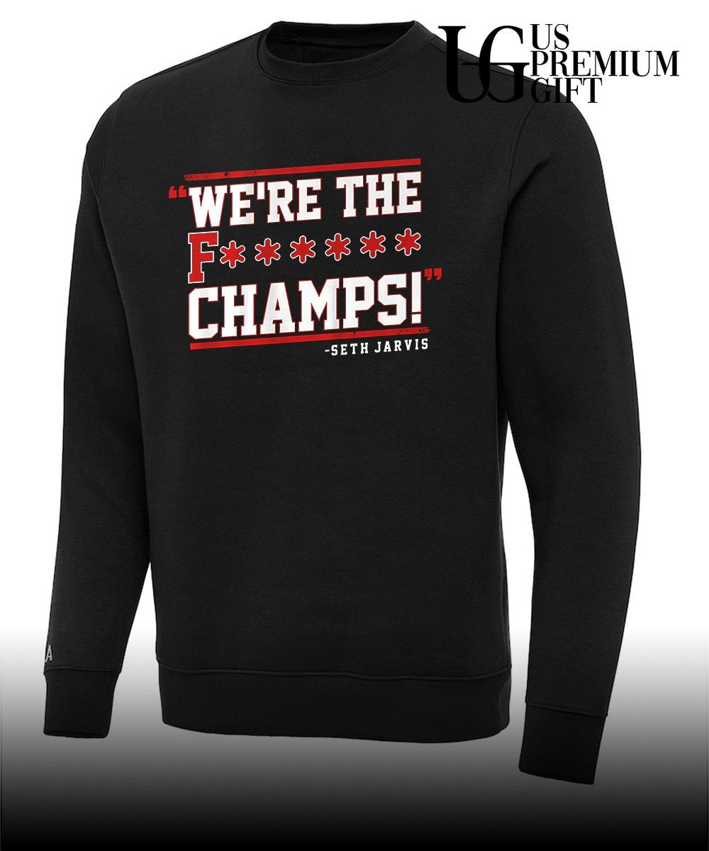 Seth Jarvis Carolina Hurricanes NHL We’re The F Champs shirt