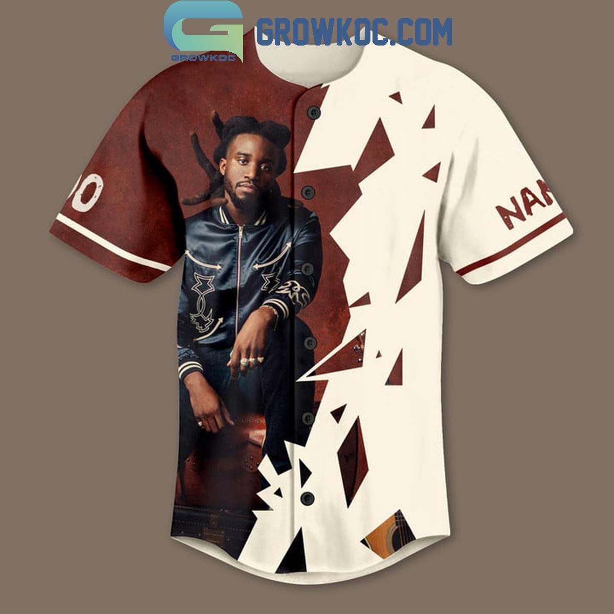 Shaboozey Someone Pour Me Up Whiskey Personalized Baseball Jersey