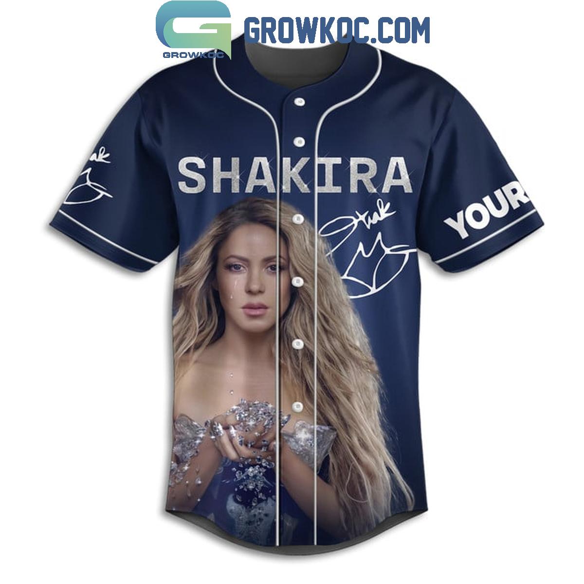 Shakira You Have To Fight For It Personalized Baseball Jersey