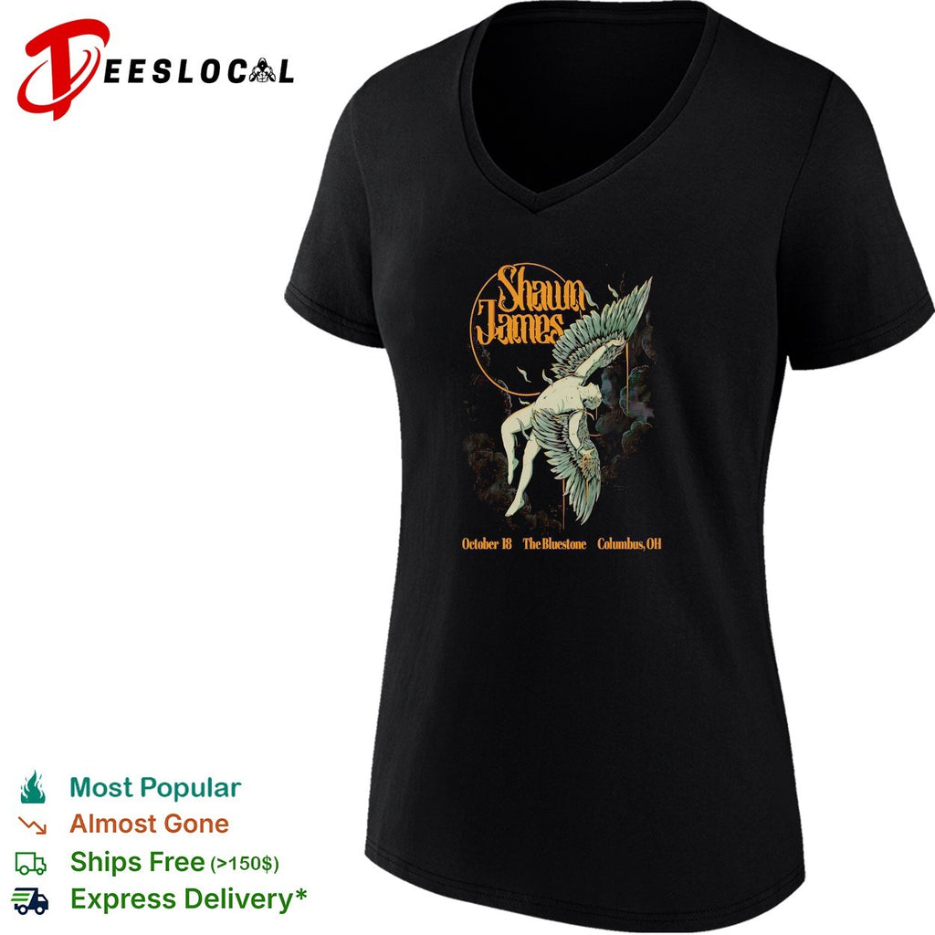 Shawn James the Bluestone Columbus Ohio tour shirt