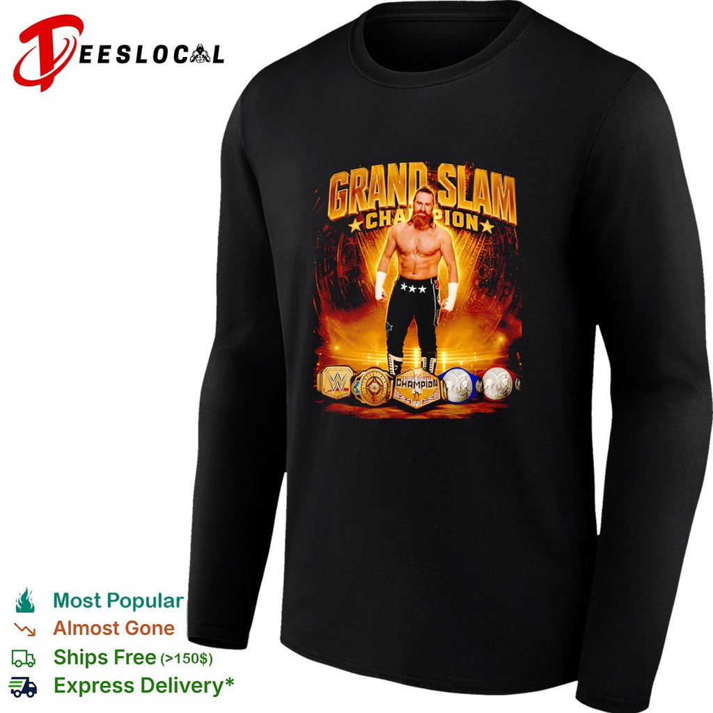 Sheamus grand slam champion shirt