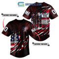 Shinedown The Devil’s Right Beside You Red Personalized Baseball Jersey