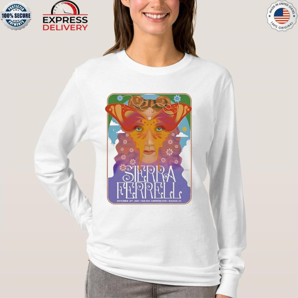 Sierra Ferrell At Red Hat Amphitheater On Sep 10 2025 Shirt