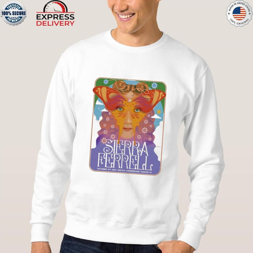 Sierra Ferrell At Red Hat Amphitheater On Sep 10 2025 Shirt
