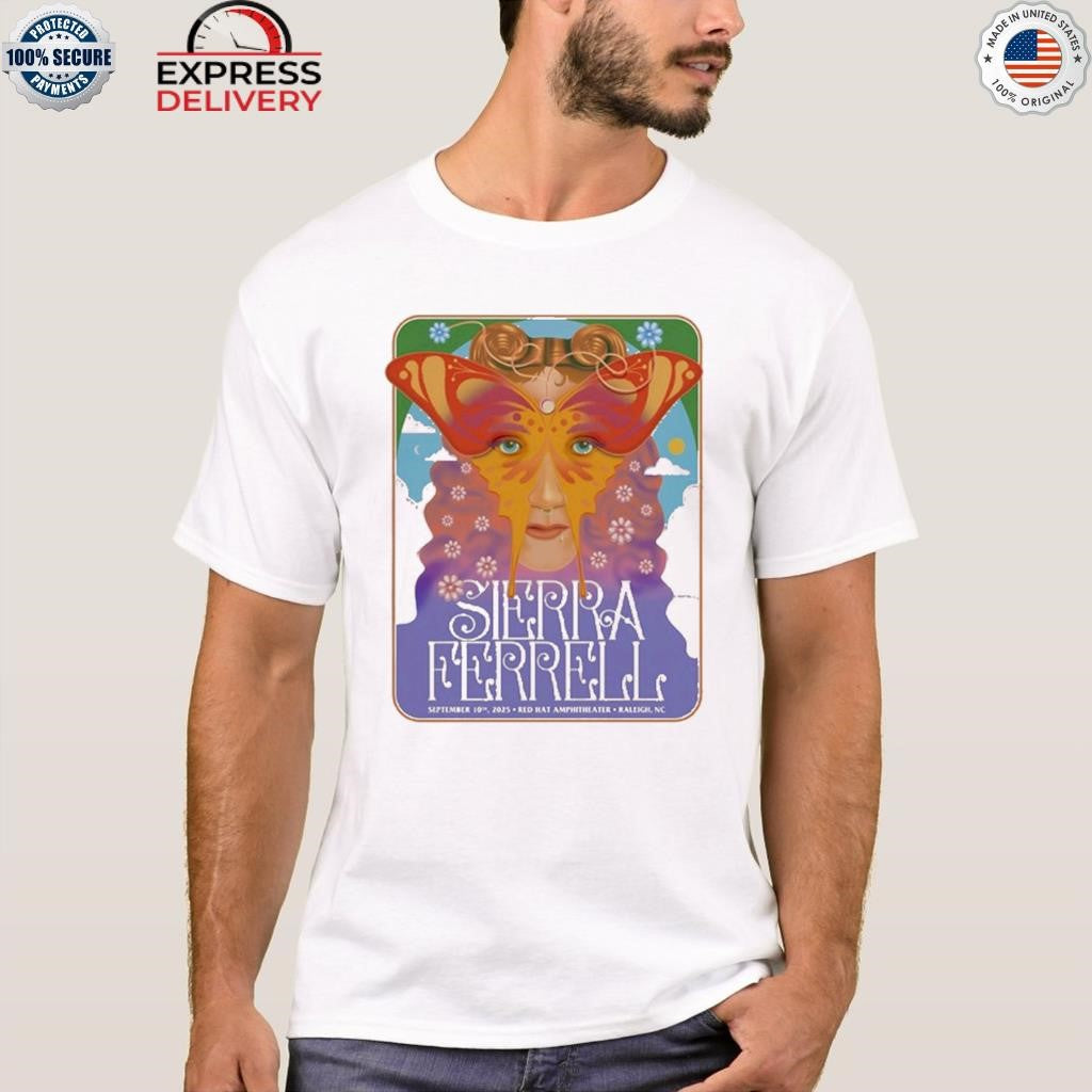 Sierra Ferrell At Red Hat Amphitheater On Sep 10 2025 Shirt