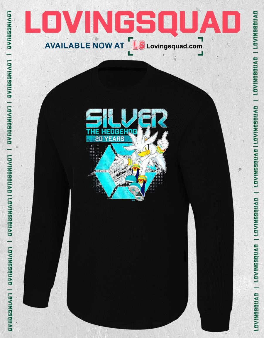 Silver 20 Years of the Future Anniversary Vintage Distressed T-Shirt