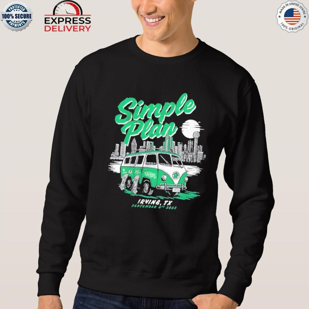 Simple Plan September 6 2025 Irving TX Shirt