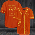 FASHION Single Barrel 1792 Baseball Jerseys Botton Shirt