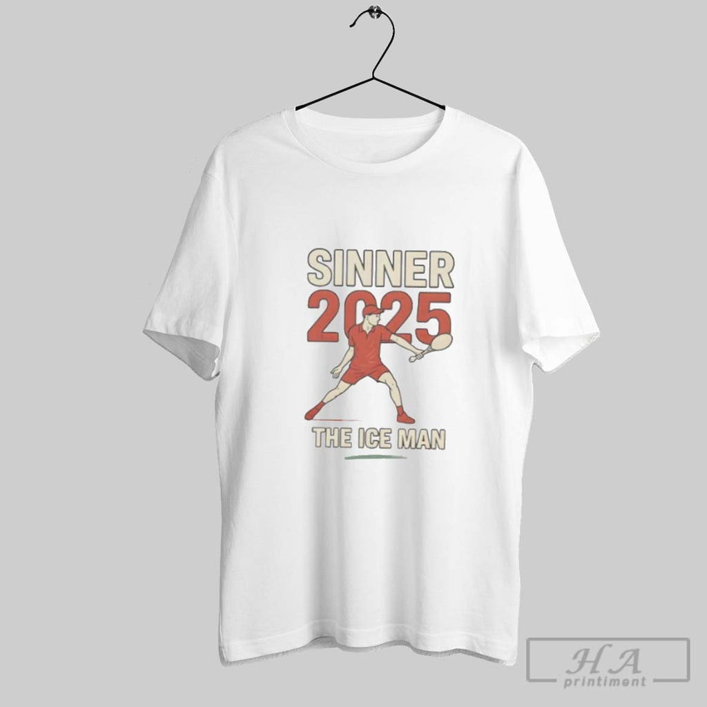 Sinner 2025 The Ice Man Tennis T-Shirts, Hoodie, Sweatshirt | InkRitualCo.com
