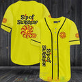 Sip Of Sunshine yellow Baseball shirt