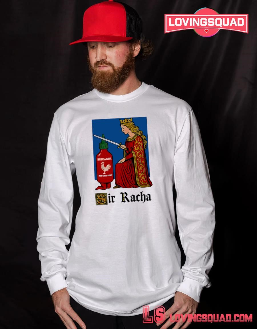Sir Racha Medieval Sriracha Hot Sauce Knight T-Shirt