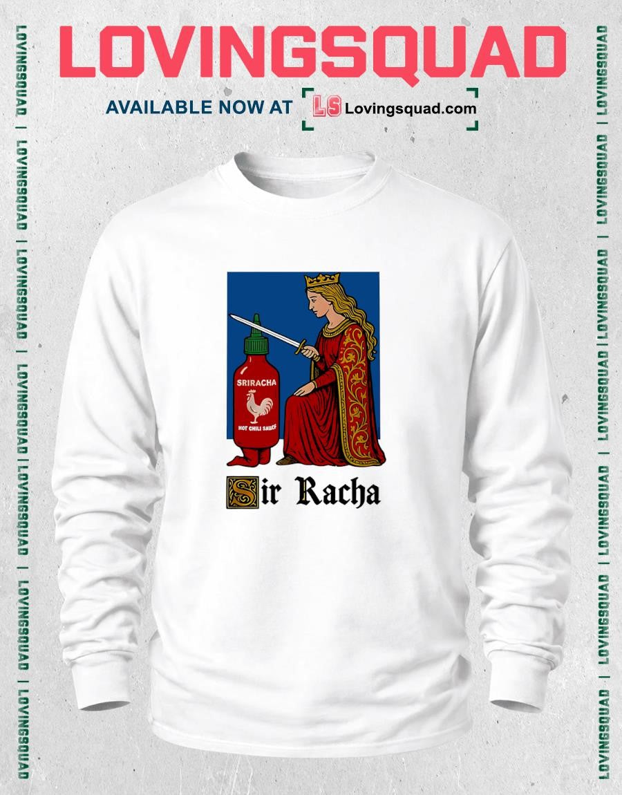 Sir Racha Medieval Sriracha Hot Sauce Knight T-Shirt