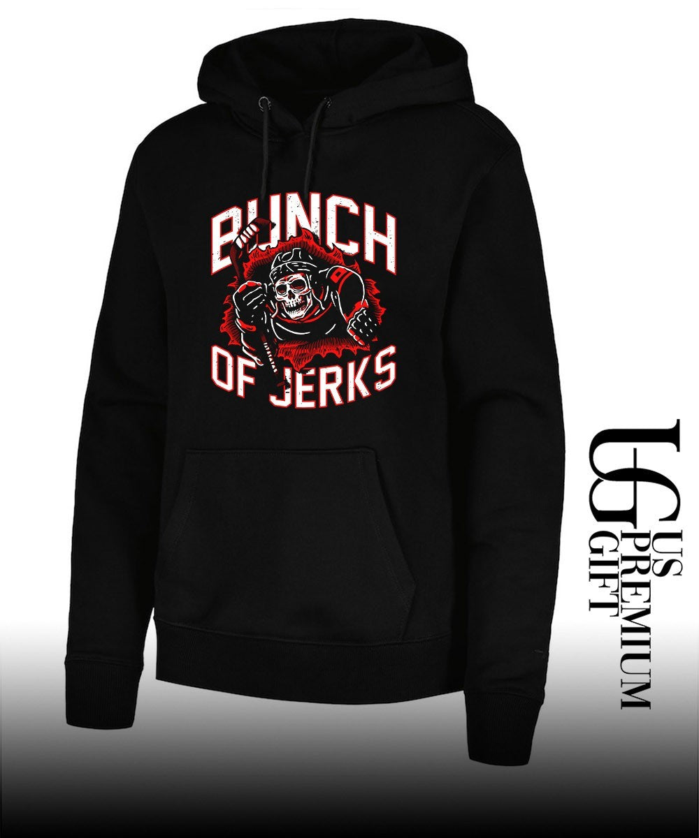 Skeleton Bunch Of Jerks Carolina Hurricanes hockey T-shirt