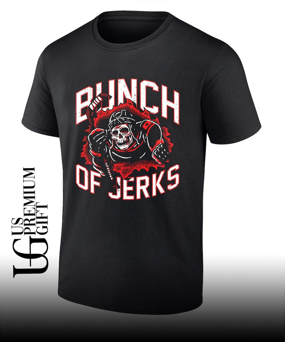 Skeleton Bunch Of Jerks Carolina Hurricanes hockey T-shirt