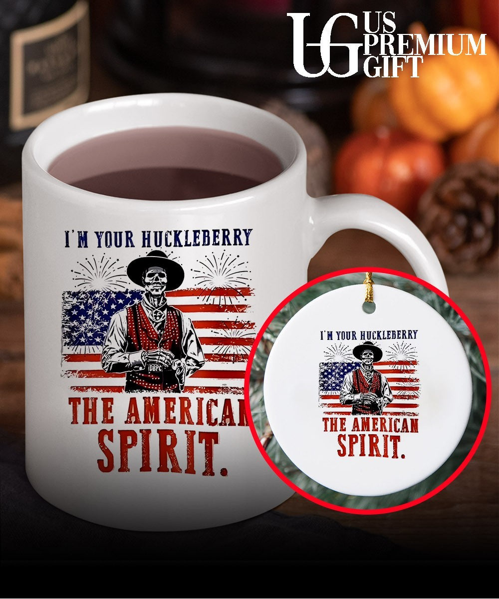 Skeleton Doc Holliday Tombstone I’m Your Huckleberry The American shirt