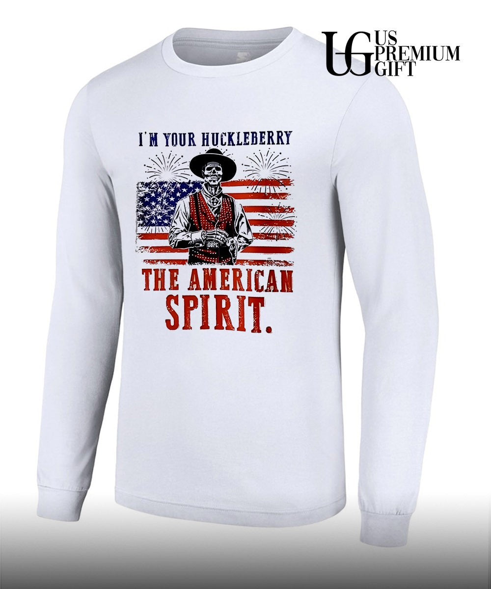Skeleton Doc Holliday Tombstone I’m Your Huckleberry The American shirt