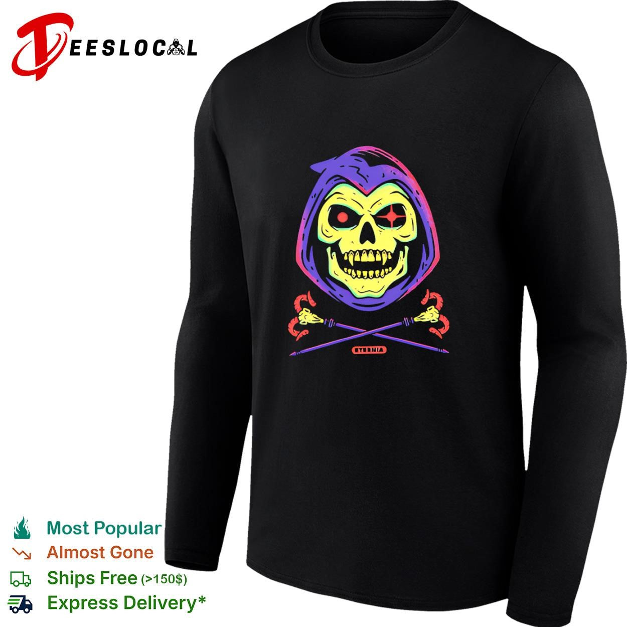 Skeletor from Masters of the Universe shirt