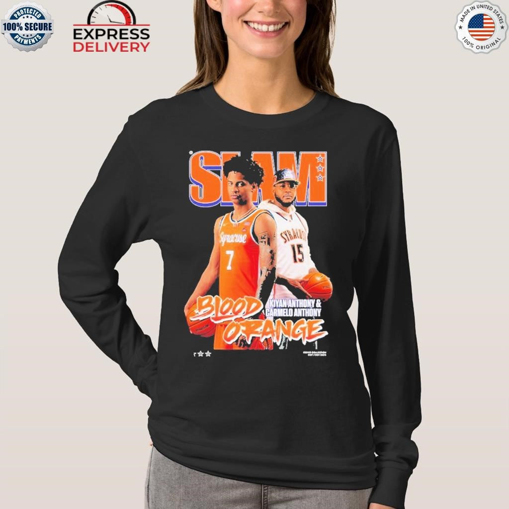 Slam Cover Kiyan Carmelo Anthony Shirt