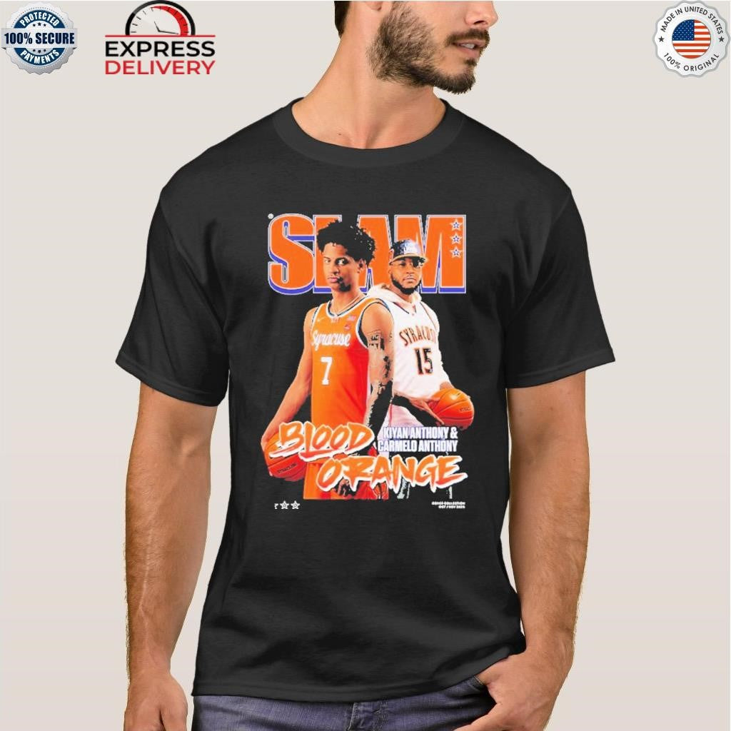 Slam Cover Kiyan Carmelo Anthony Shirt