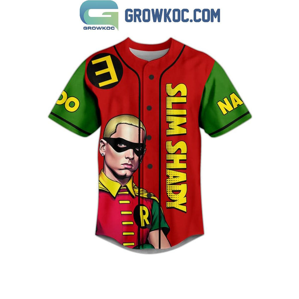 Slim Shady Guess Who’s Back Ronin Eminem Personalized Baseball Jersey
