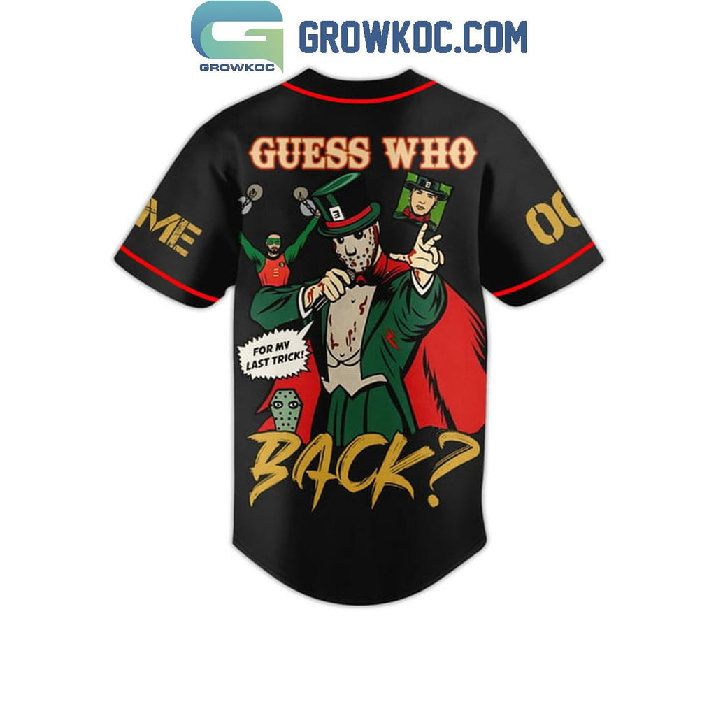 Slim Shady The Magician Guess Who’s Back Personalized Baseball Jersey