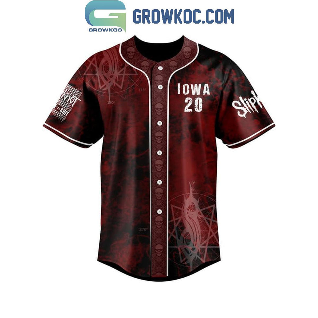Slipknot I Want To Be A Sinner Personalized Baseball Jersey