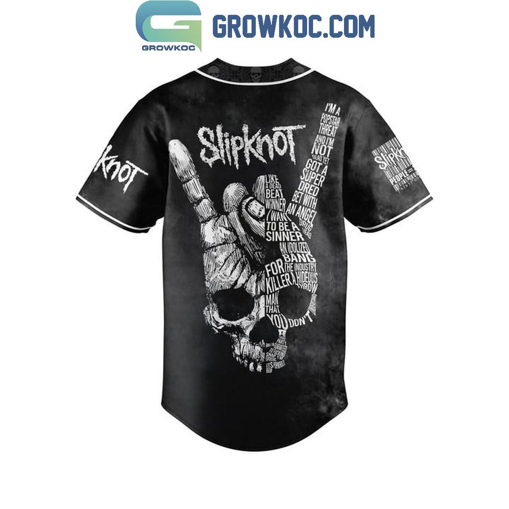 Slipknot I Want To Be A Sinner Personalized Baseball Jersey