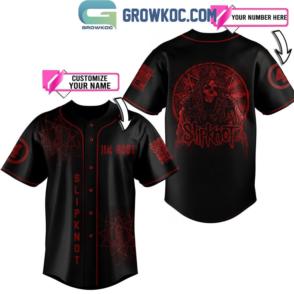 Slipknot Pulse Of The Maggots Personalized Baseball Jersey