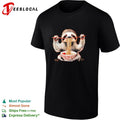 Sloth eating ramen noodles shirt