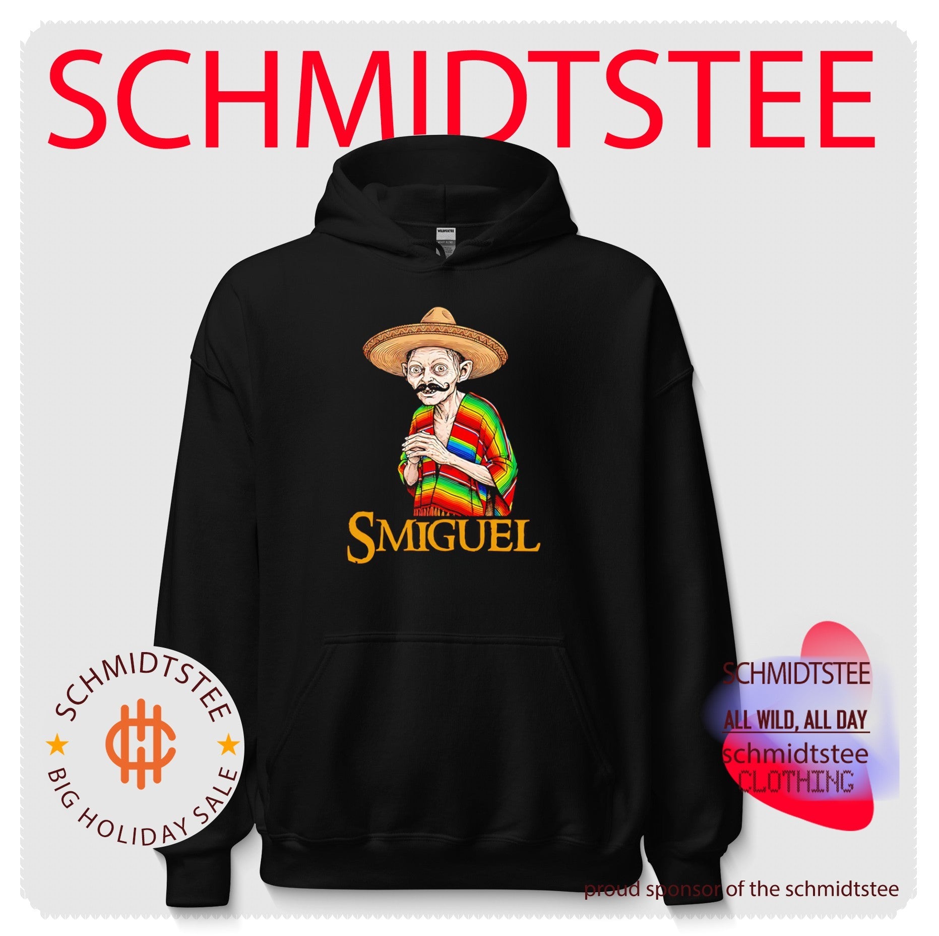 Smiguel Gollum in a Sombrero and Poncho shirt