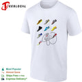 Soccer cleats collage signature shirt